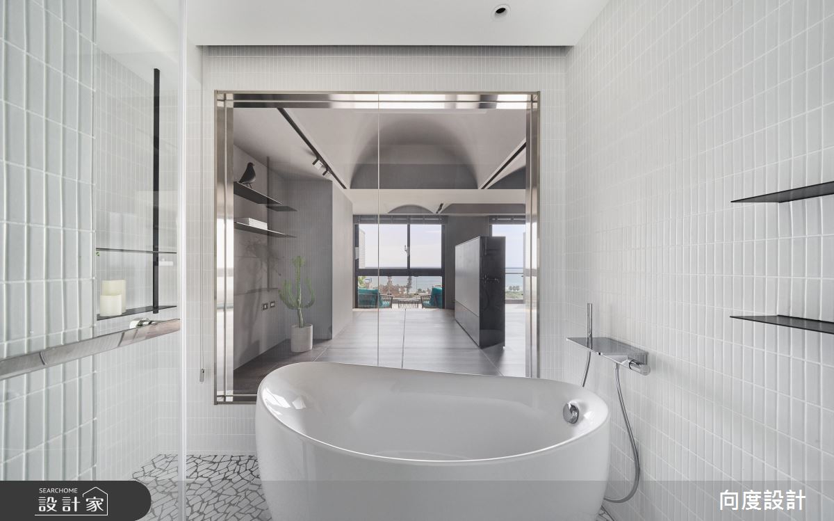 14坪新成屋(5年以下)＿現代風浴室案例圖片＿向度設計＿向度_頭層之間之22