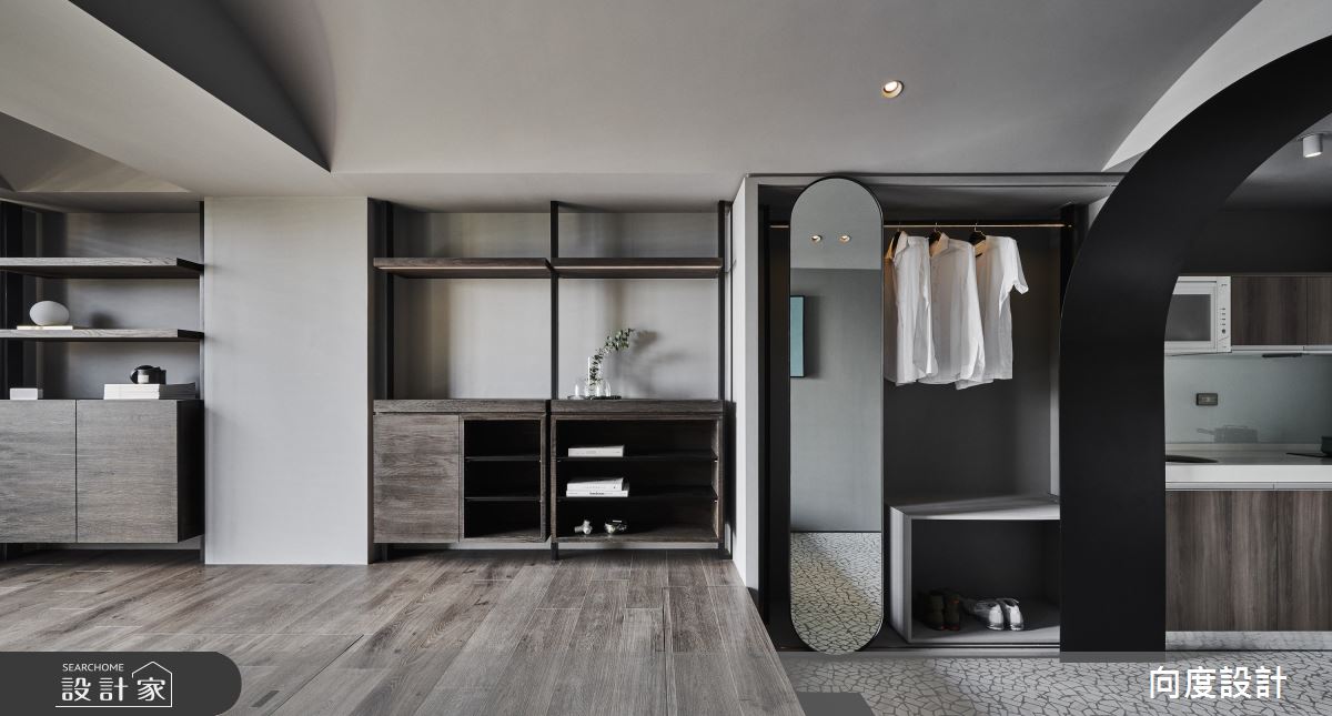 14坪新成屋(5年以下)＿現代風客廳案例圖片＿向度設計＿向度_頭層之間之13
