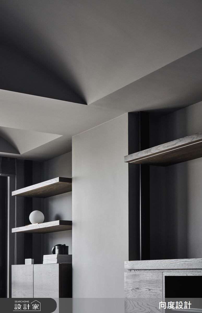 14坪新成屋(5年以下)＿現代風客廳案例圖片＿向度設計＿向度_頭層之間之34