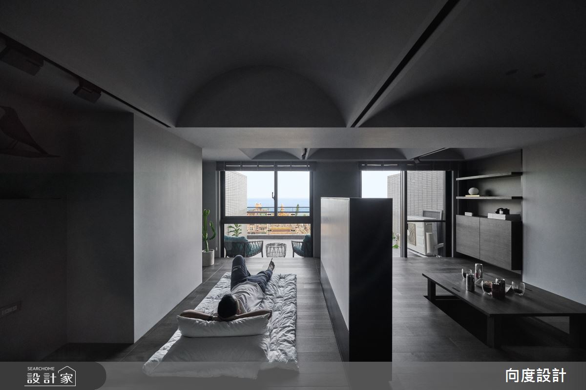 14坪新成屋(5年以下)＿現代風客廳案例圖片＿向度設計＿向度_頭層之間之18