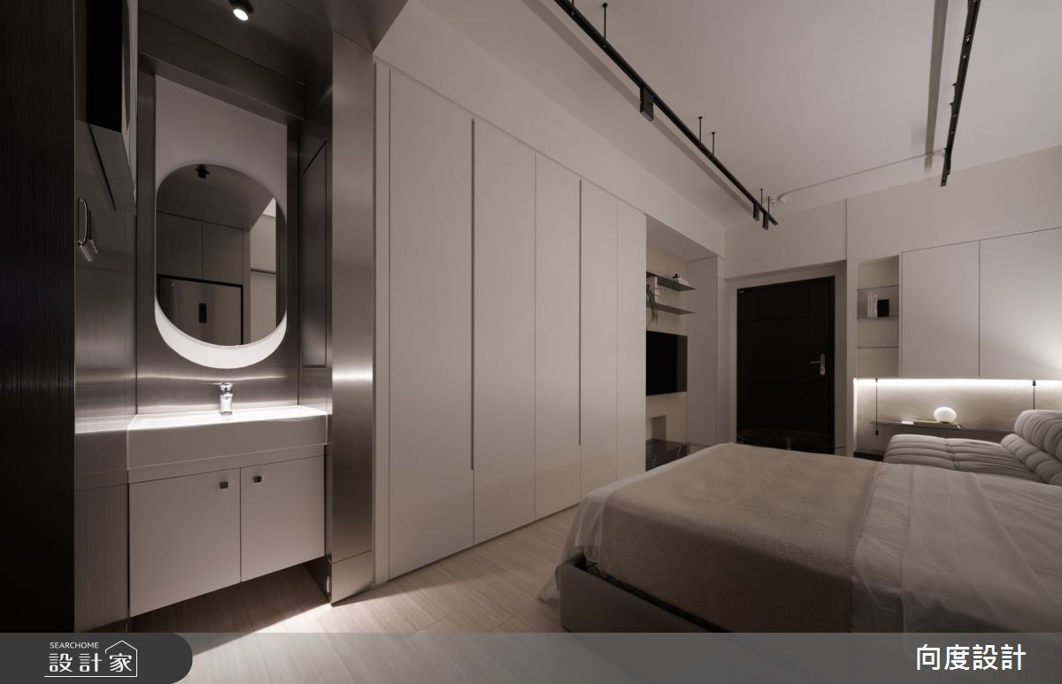 7坪新成屋(5年以下)＿現代風臥室案例圖片＿向度設計＿向度_徐徐生活，慢慢走之11
