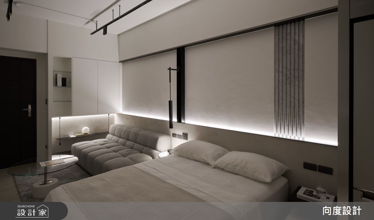 7坪新成屋(5年以下)＿現代風臥室案例圖片＿向度設計＿向度_徐徐生活，慢慢走之10