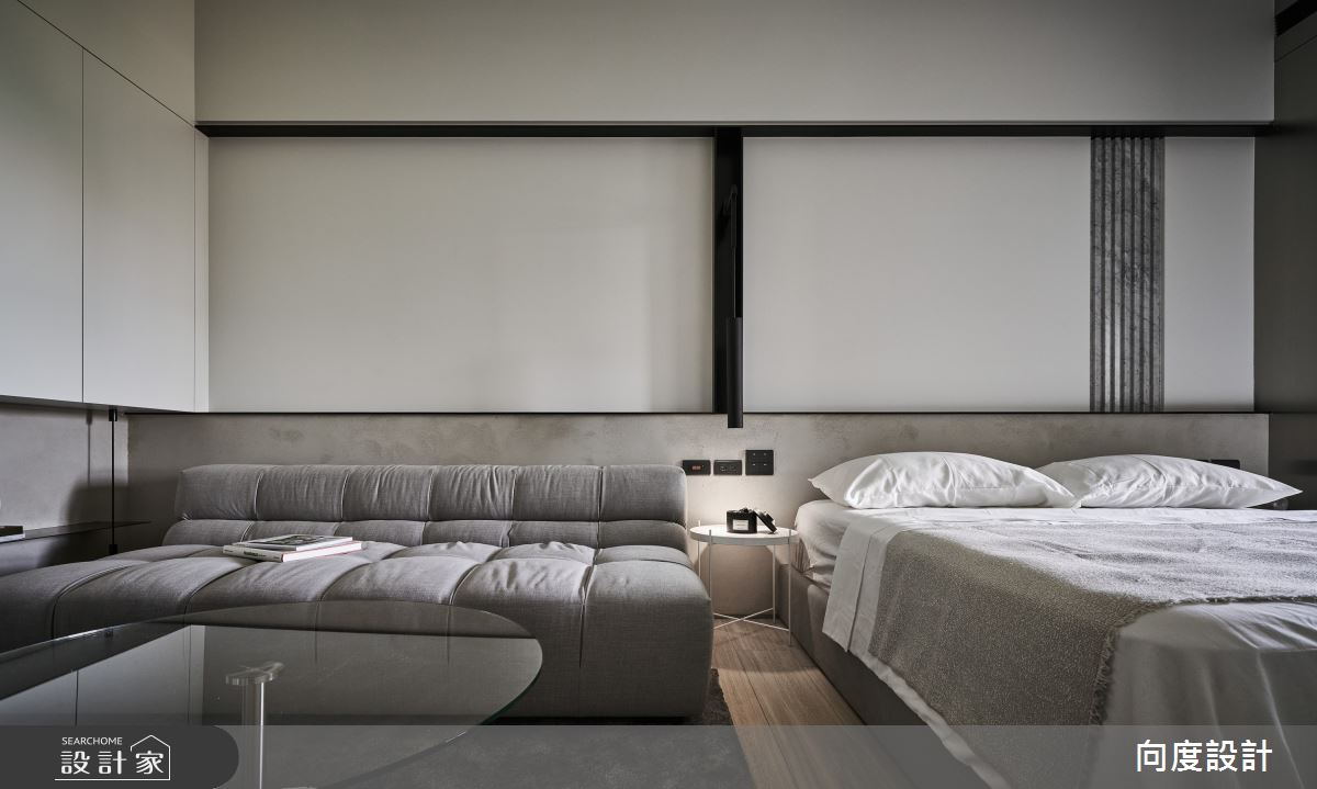 7坪新成屋(5年以下)＿現代風臥室案例圖片＿向度設計＿向度_徐徐生活，慢慢走之9