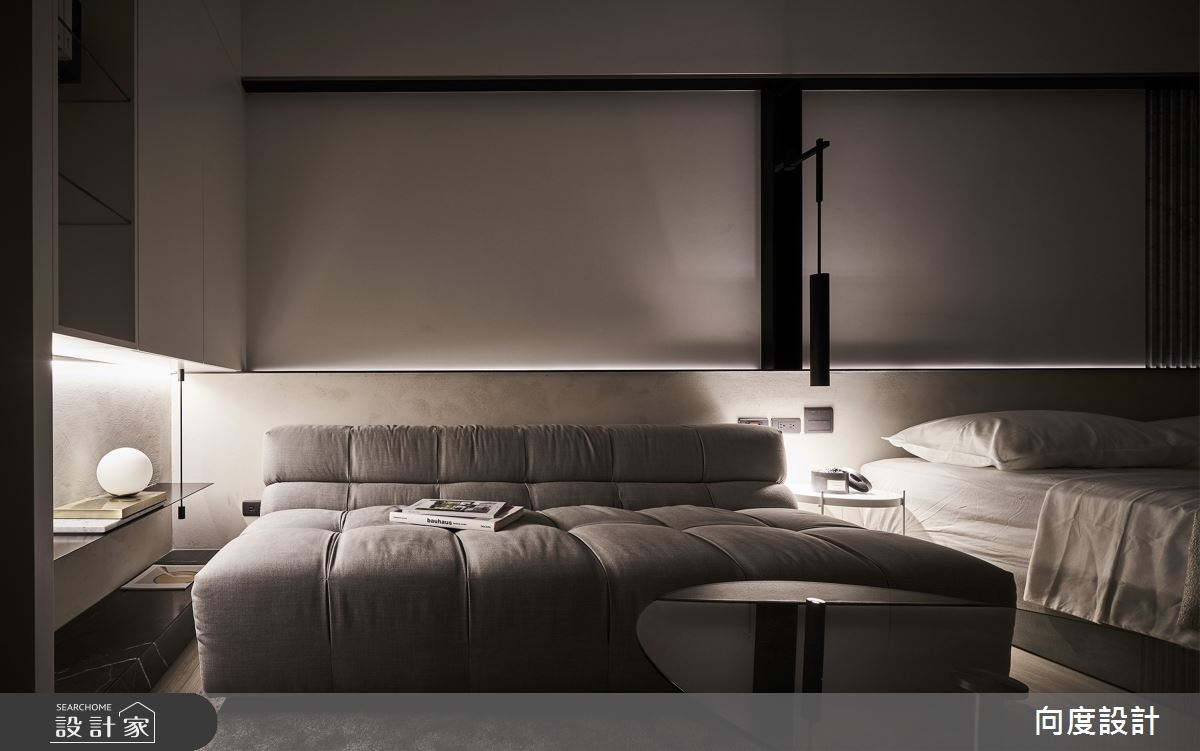 7坪新成屋(5年以下)＿現代風臥室案例圖片＿向度設計＿向度_徐徐生活，慢慢走之13