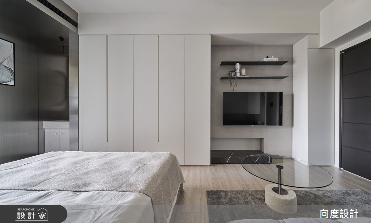 7坪新成屋(5年以下)＿現代風臥室案例圖片＿向度設計＿向度_徐徐生活，慢慢走之3