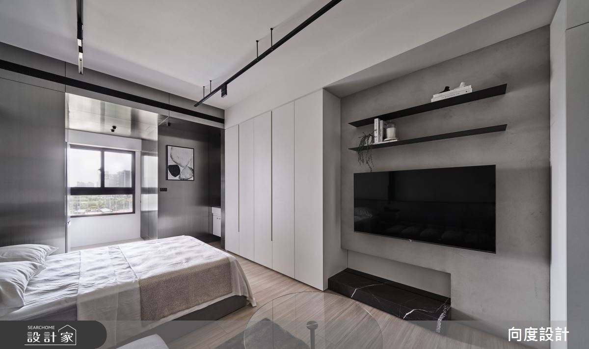 7坪新成屋(5年以下)＿現代風臥室案例圖片＿向度設計＿向度_徐徐生活，慢慢走之1