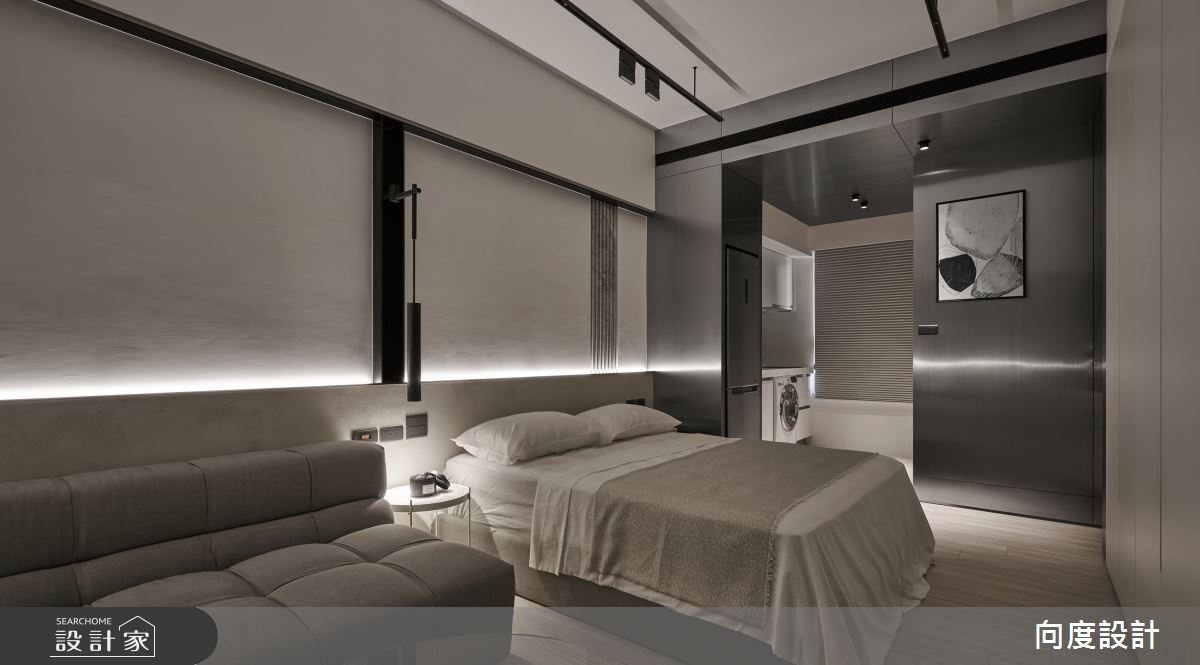 7坪新成屋(5年以下)＿現代風臥室案例圖片＿向度設計＿向度_徐徐生活，慢慢走之6