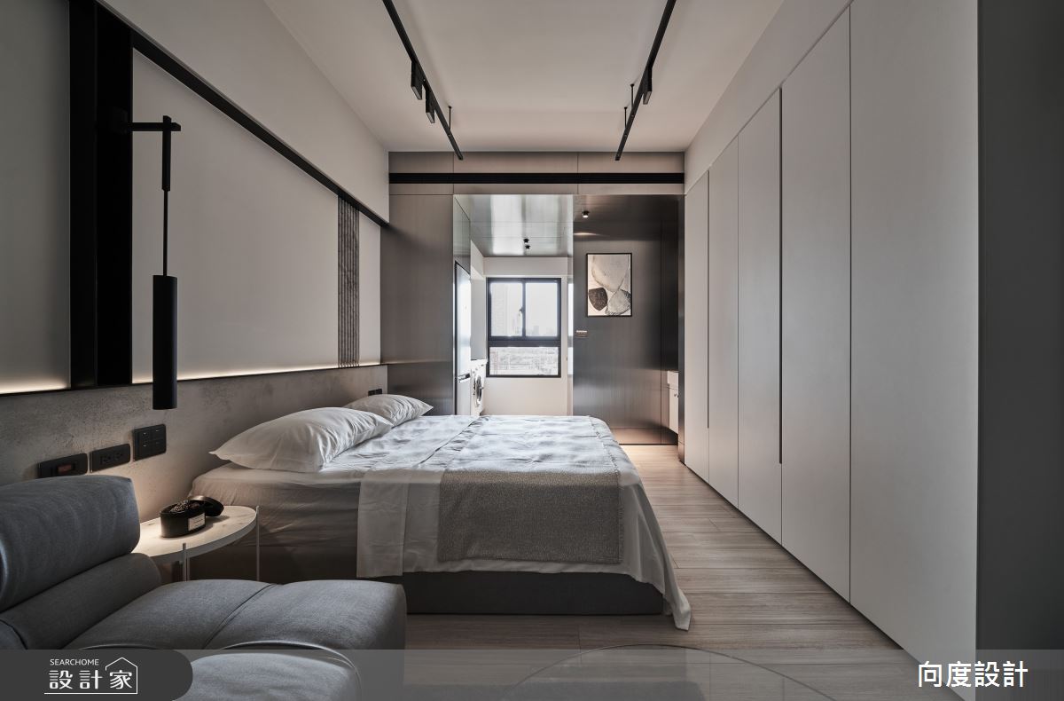 7坪新成屋(5年以下)＿現代風臥室案例圖片＿向度設計＿向度_徐徐生活，慢慢走之8