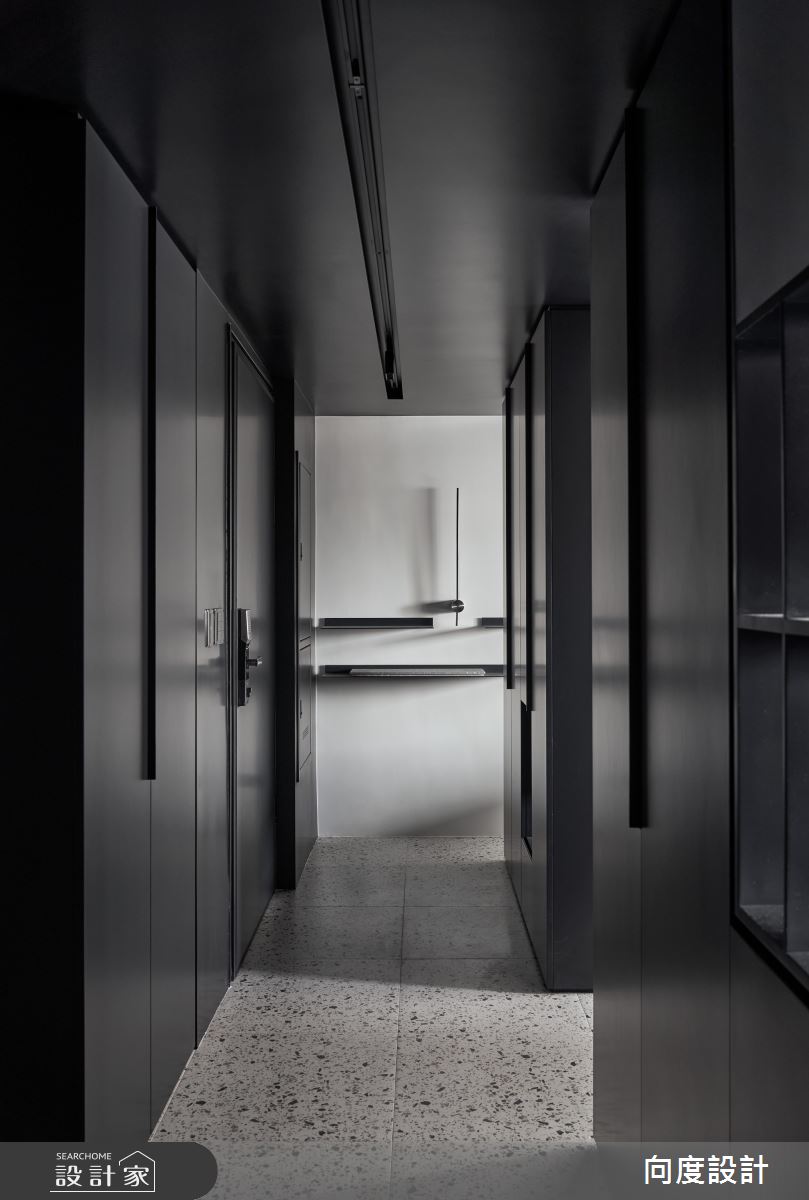 24坪新成屋(5年以下)＿現代風玄關案例圖片＿向度設計＿向度_洄流之2