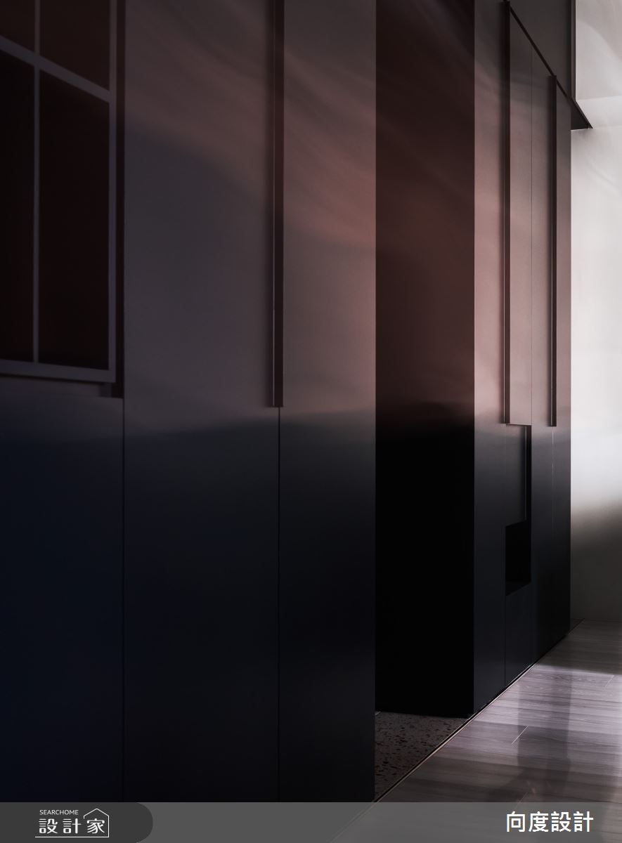 24坪新成屋(5年以下)＿現代風玄關案例圖片＿向度設計＿向度_洄流之4