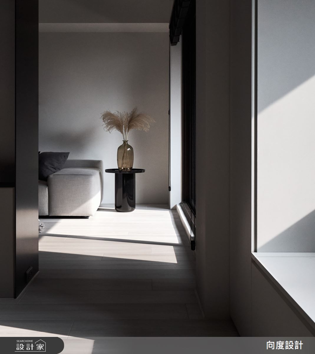 24坪新成屋(5年以下)＿現代風客廳案例圖片＿向度設計＿向度_洄流之9