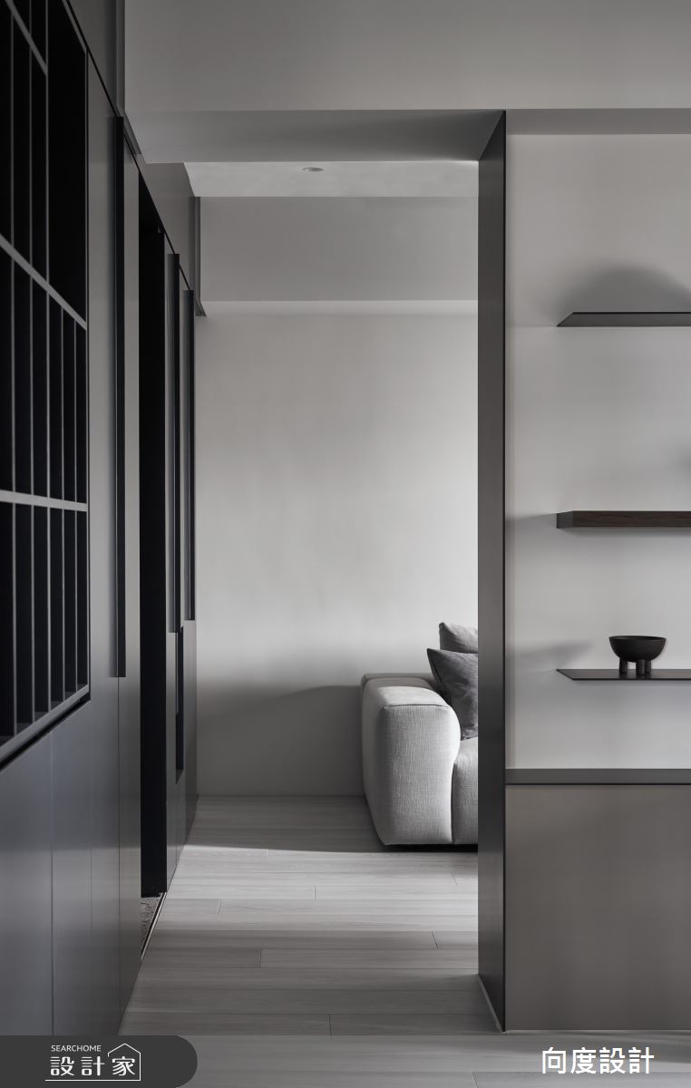 24坪新成屋(5年以下)＿現代風餐廳走廊案例圖片＿向度設計＿向度_洄流之13
