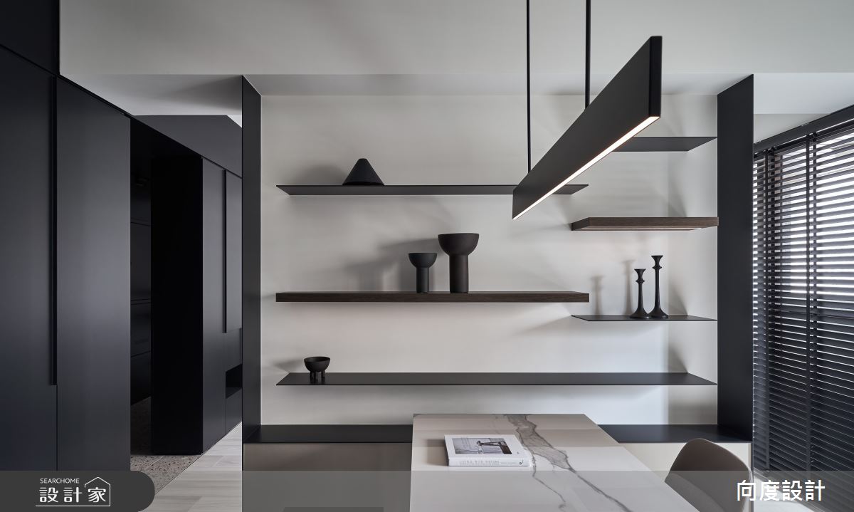 24坪新成屋(5年以下)＿現代風餐廳案例圖片＿向度設計＿向度_洄流之16