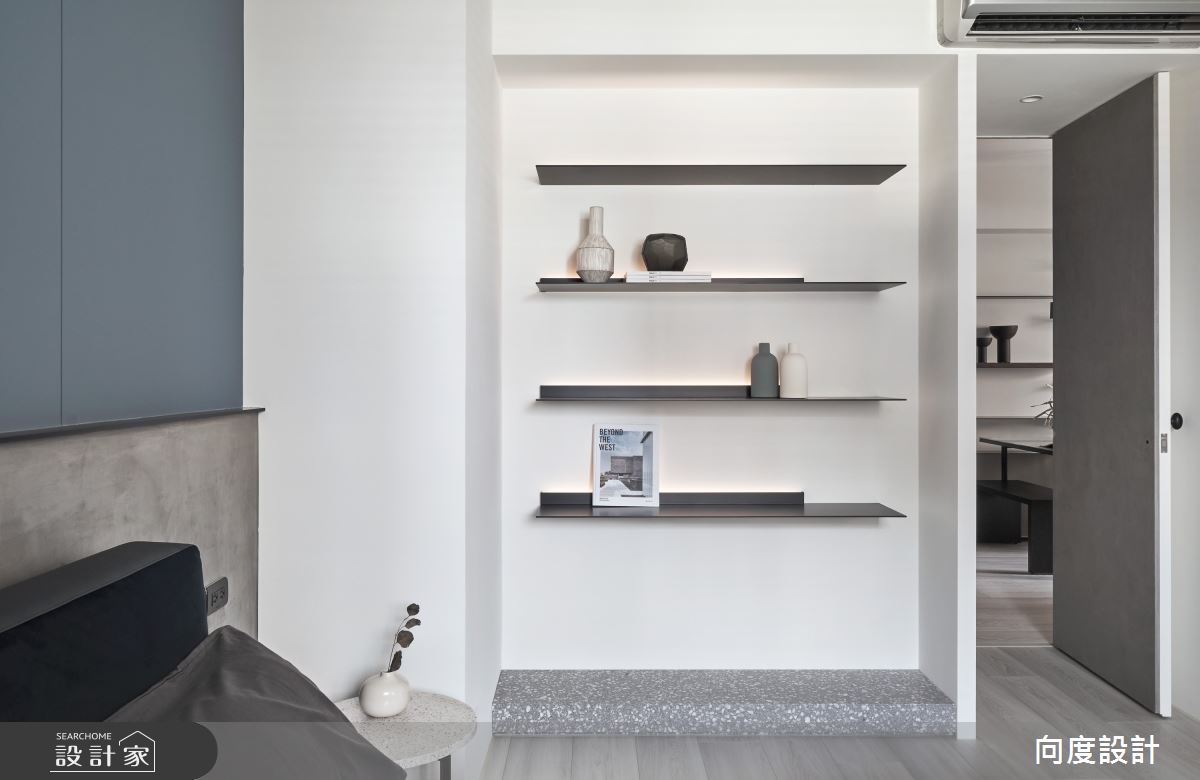 24坪新成屋(5年以下)＿現代風臥室案例圖片＿向度設計＿向度_洄流之21