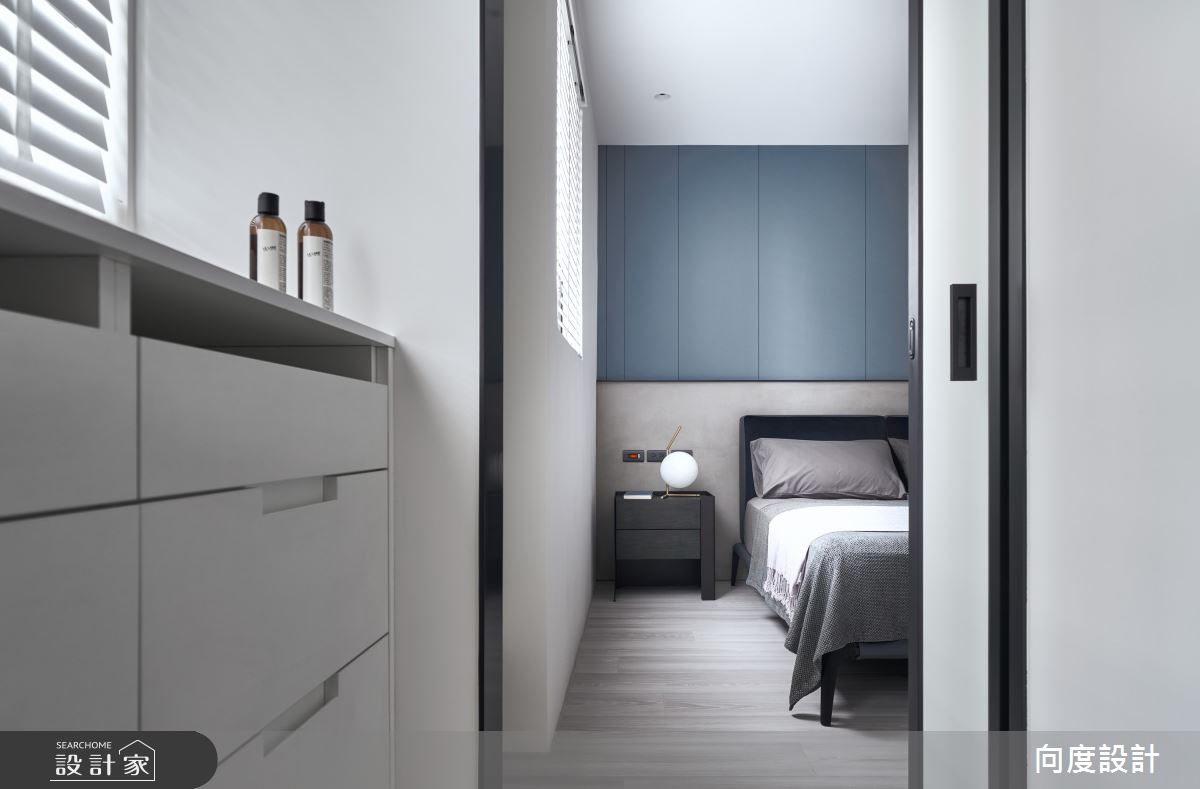 24坪新成屋(5年以下)＿現代風臥室案例圖片＿向度設計＿向度_洄流之25