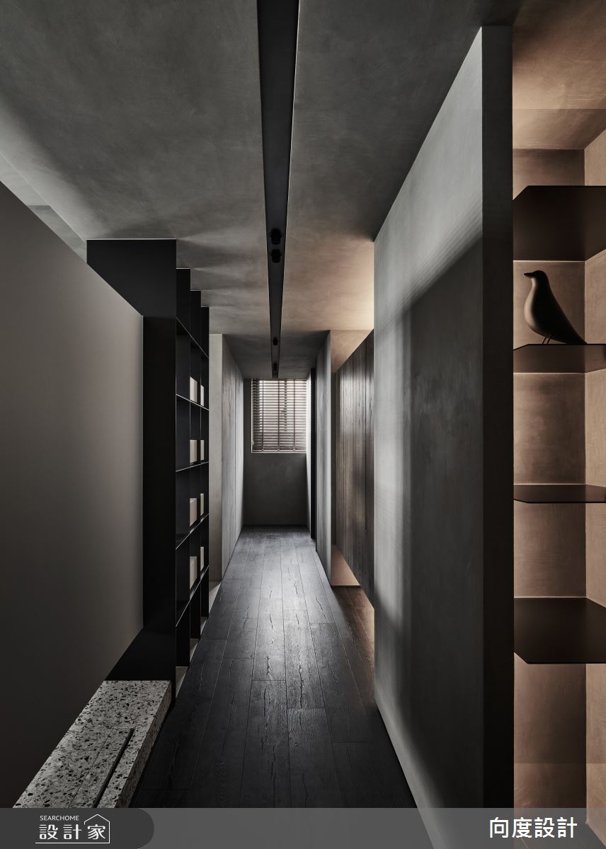 20坪新成屋(5年以下)＿現代風玄關案例圖片＿向度設計＿向度_侘寂生活之2