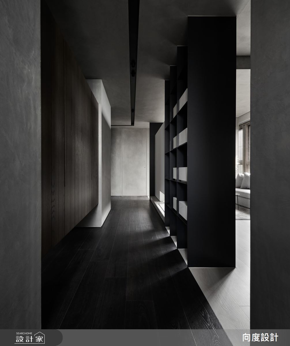 20坪新成屋(5年以下)＿現代風玄關案例圖片＿向度設計＿向度_侘寂生活之4