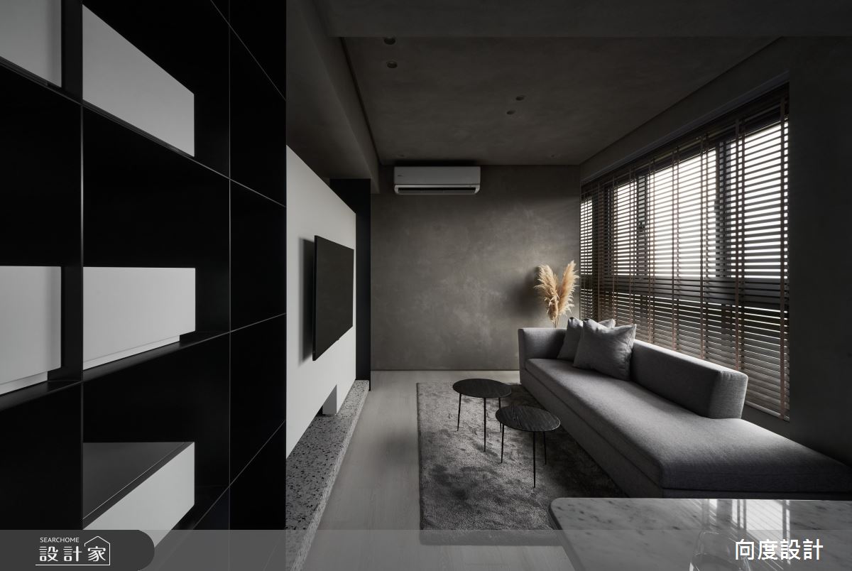 20坪新成屋(5年以下)＿現代風客廳案例圖片＿向度設計＿向度_侘寂生活之9
