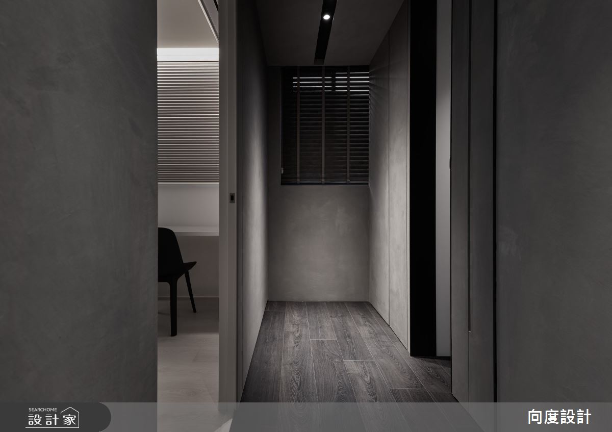 20坪新成屋(5年以下)＿現代風走廊案例圖片＿向度設計＿向度_侘寂生活之34