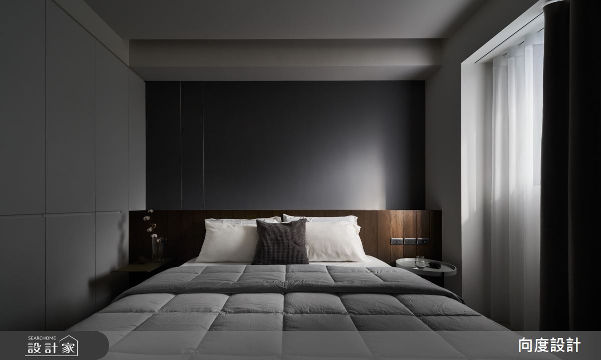 20坪新成屋(5年以下)＿現代風臥室案例圖片＿向度設計＿向度_侘寂生活之35