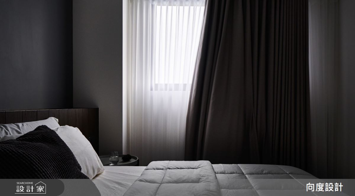 20坪新成屋(5年以下)＿現代風臥室案例圖片＿向度設計＿向度_侘寂生活之36