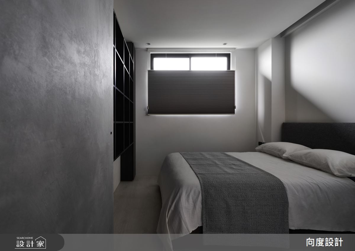 20坪新成屋(5年以下)＿現代風臥室案例圖片＿向度設計＿向度_侘寂生活之39