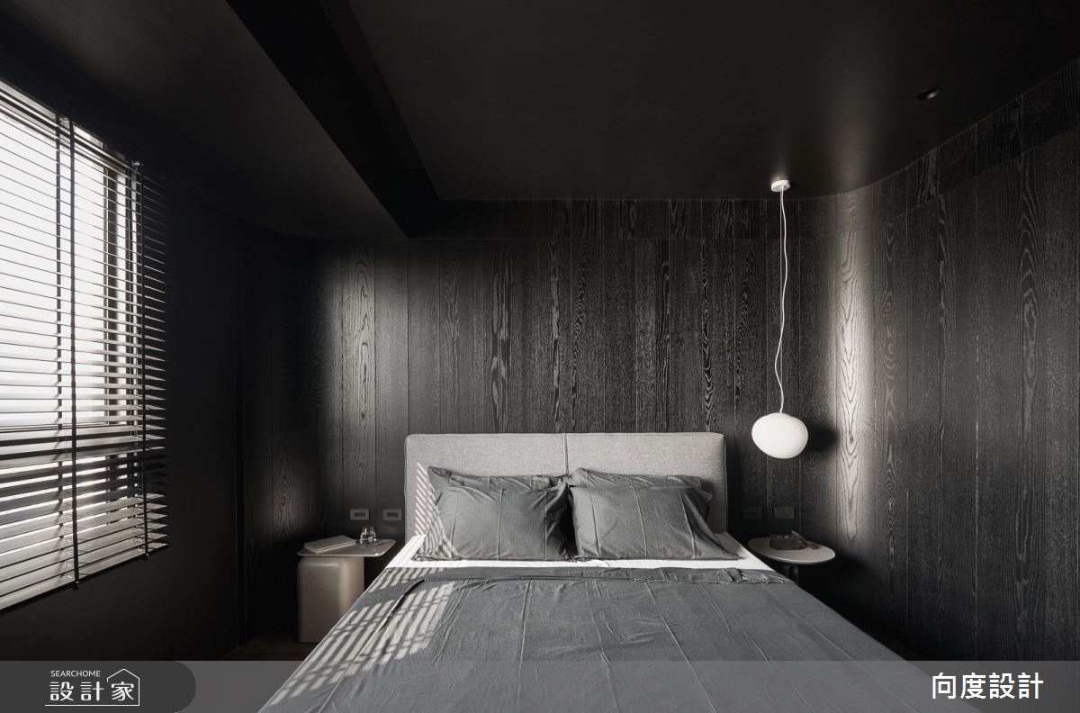 40坪新成屋(5年以下)＿現代風臥室案例圖片＿向度設計＿向度_光與暗之33