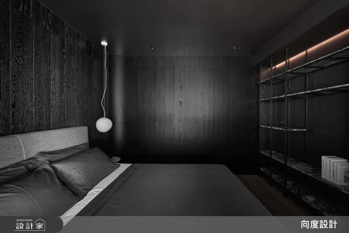 40坪新成屋(5年以下)＿現代風臥室案例圖片＿向度設計＿向度_光與暗之34