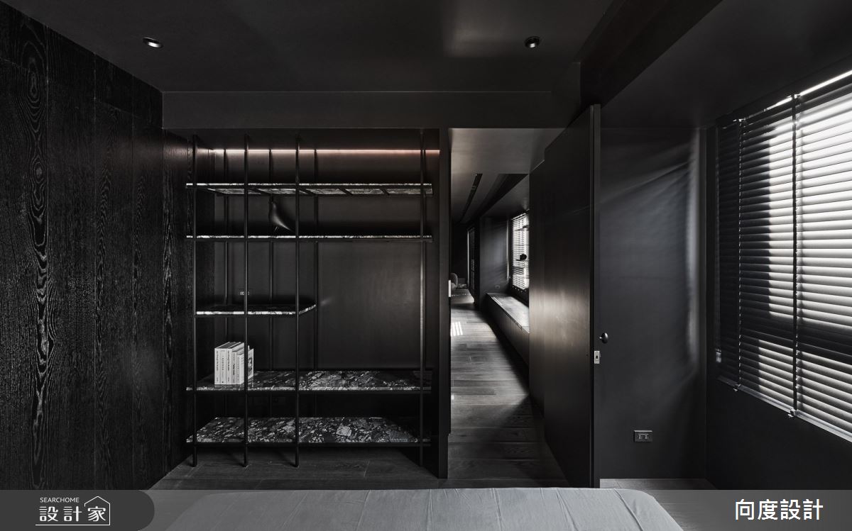40坪新成屋(5年以下)＿現代風臥室案例圖片＿向度設計＿向度_光與暗之29