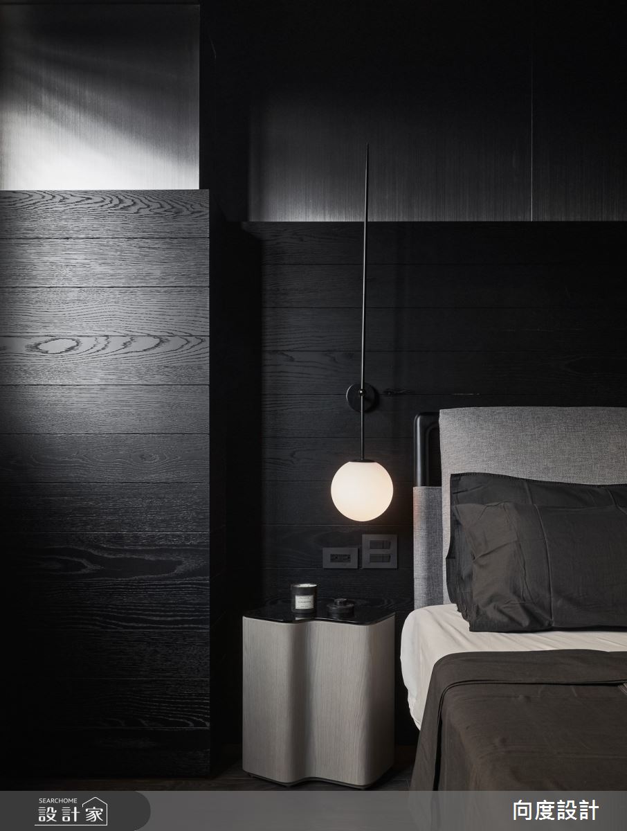 40坪新成屋(5年以下)＿現代風臥室案例圖片＿向度設計＿向度_光與暗之35