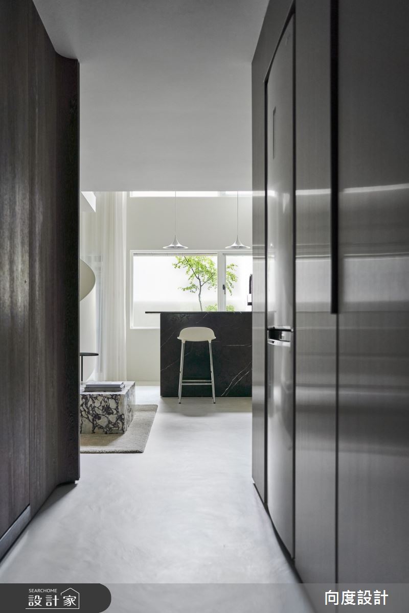 14坪老屋(16~30年)＿現代風走廊案例圖片＿向度設計＿向度_家．藝廊之4