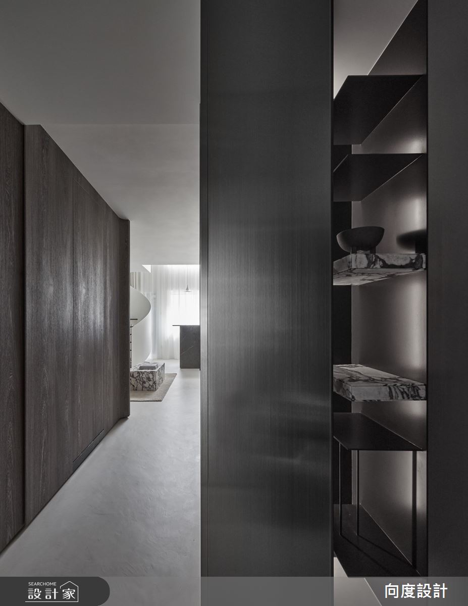 14坪老屋(16~30年)＿現代風走廊案例圖片＿向度設計＿向度_家．藝廊之3