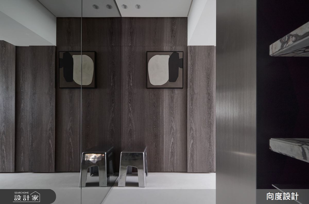 14坪老屋(16~30年)＿現代風走廊案例圖片＿向度設計＿向度_家．藝廊之1