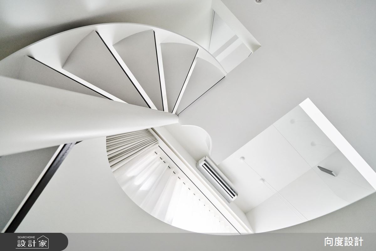 14坪老屋(16~30年)＿現代風樓梯案例圖片＿向度設計＿向度_家．藝廊之26