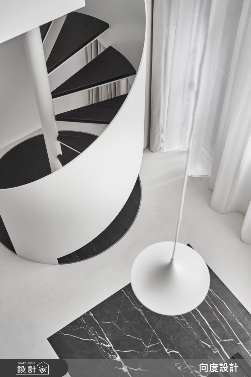 14坪老屋(16~30年)＿現代風餐廳樓梯案例圖片＿向度設計＿向度_家．藝廊之23