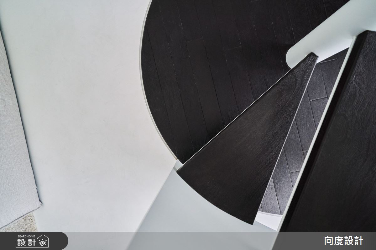 14坪老屋(16~30年)＿現代風樓梯案例圖片＿向度設計＿向度_家．藝廊之30