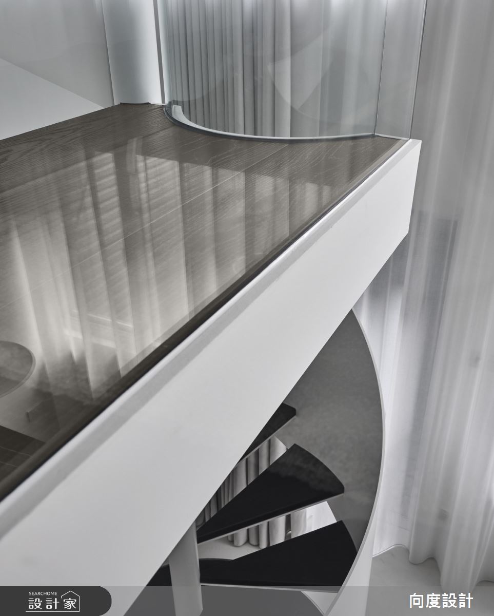 14坪老屋(16~30年)＿現代風樓梯案例圖片＿向度設計＿向度_家．藝廊之29