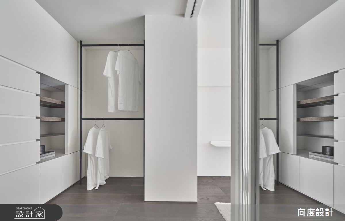14坪老屋(16~30年)＿現代風更衣間案例圖片＿向度設計＿向度_家．藝廊之43
