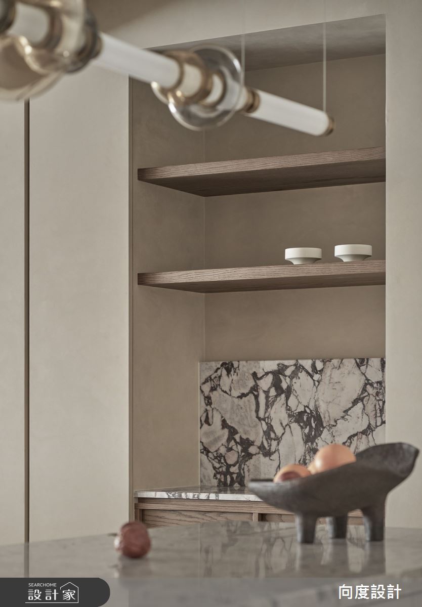 40坪毛胚屋＿現代風中島案例圖片＿向度設計＿向度_被大地擁抱之14