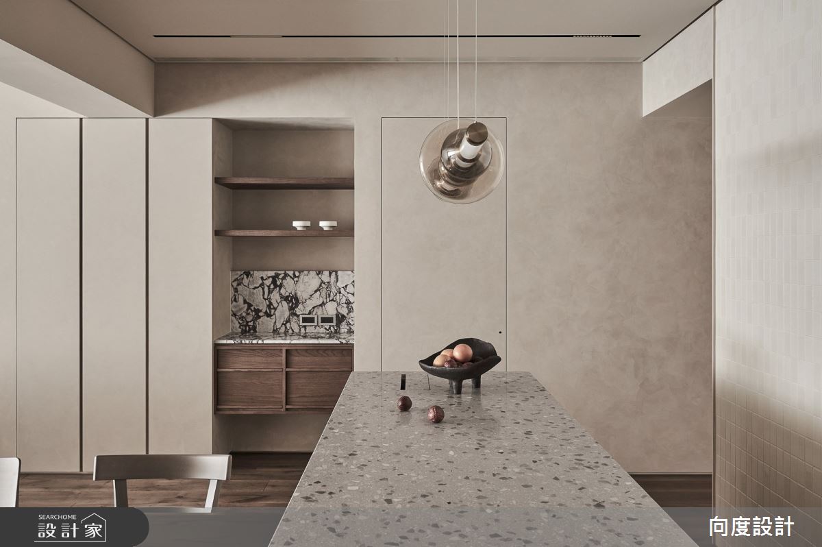 40坪毛胚屋＿現代風中島案例圖片＿向度設計＿向度_被大地擁抱之15