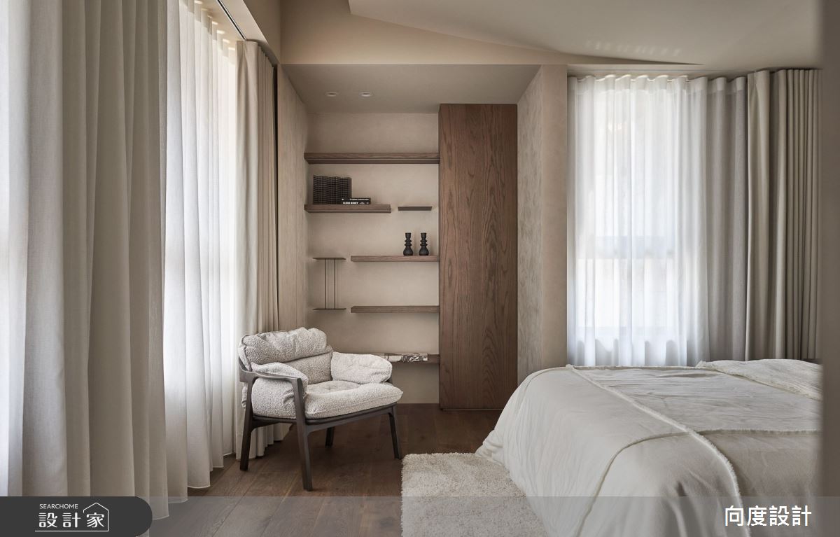 40坪毛胚屋＿現代風臥室案例圖片＿向度設計＿向度_被大地擁抱之22