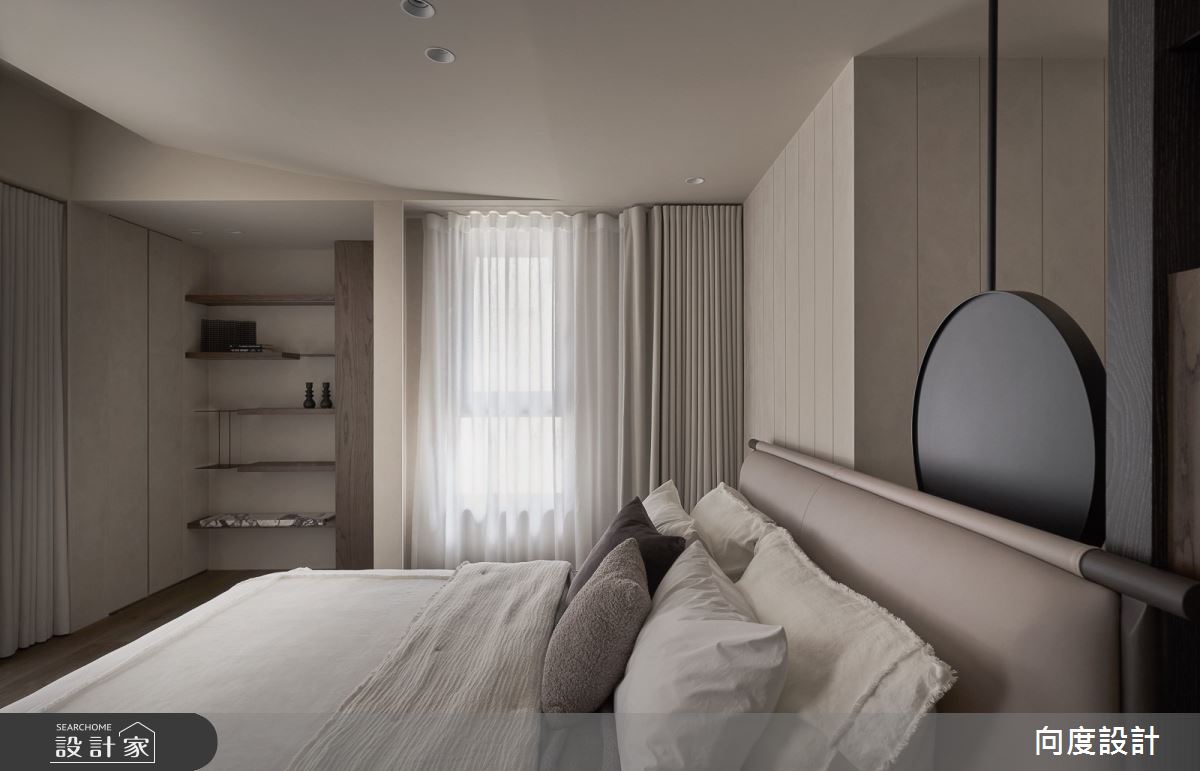 40坪毛胚屋＿現代風臥室案例圖片＿向度設計＿向度_被大地擁抱之26