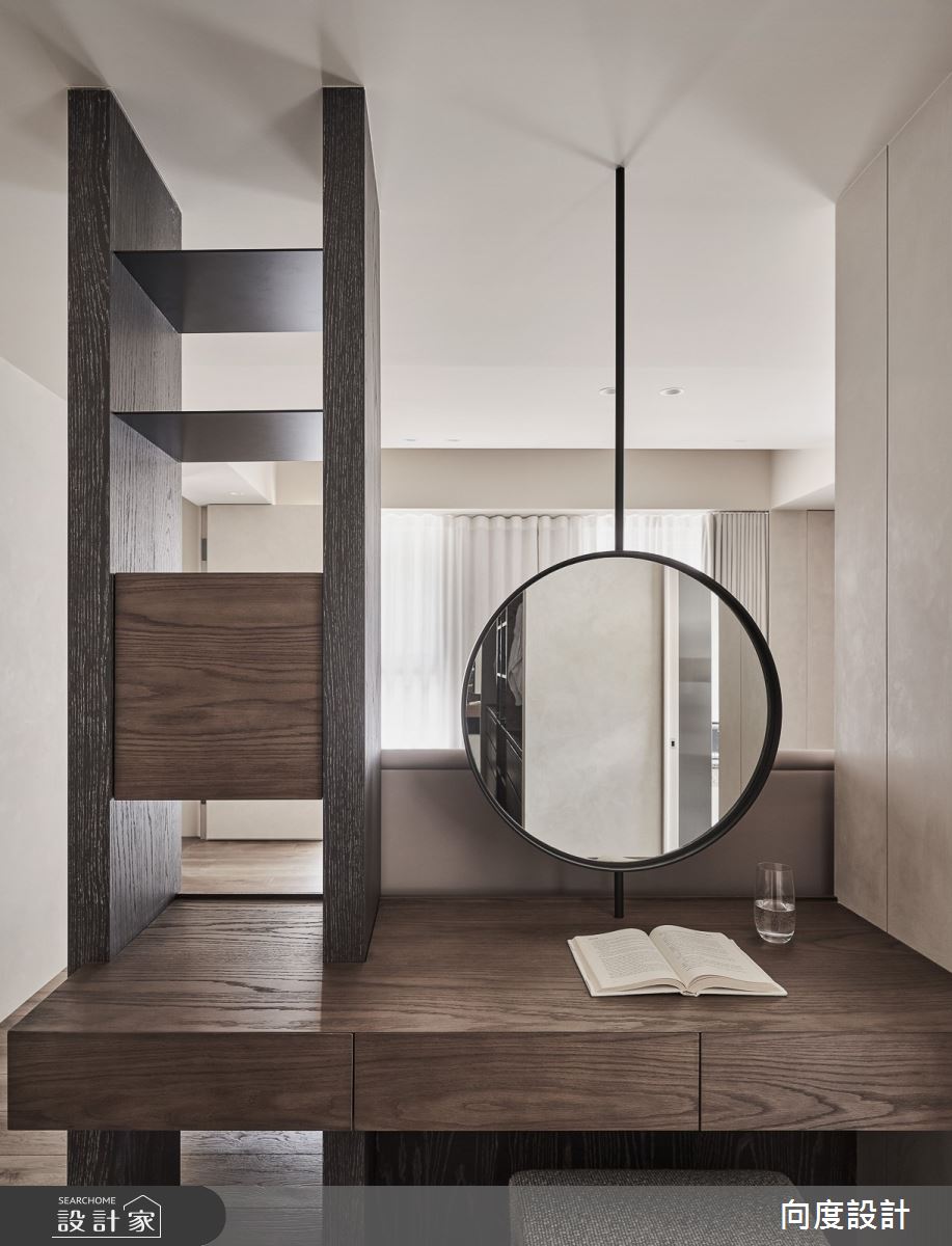 40坪毛胚屋＿現代風臥室案例圖片＿向度設計＿向度_被大地擁抱之27
