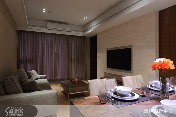 30坪新成屋(5年以下)＿簡約風案例圖片＿國境設計有限公司＿國境設計中心—東坡之1