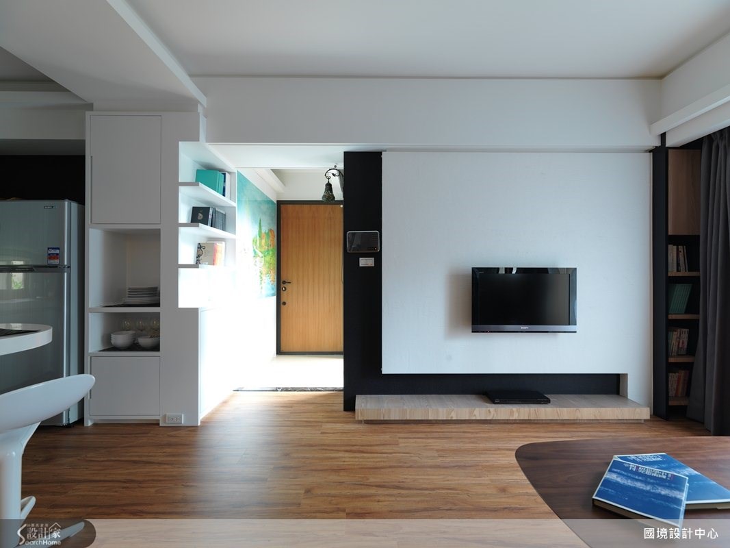 17坪新成屋(5年以下)＿現代風案例圖片＿國境設計有限公司＿國境設計中心—藝舍之4