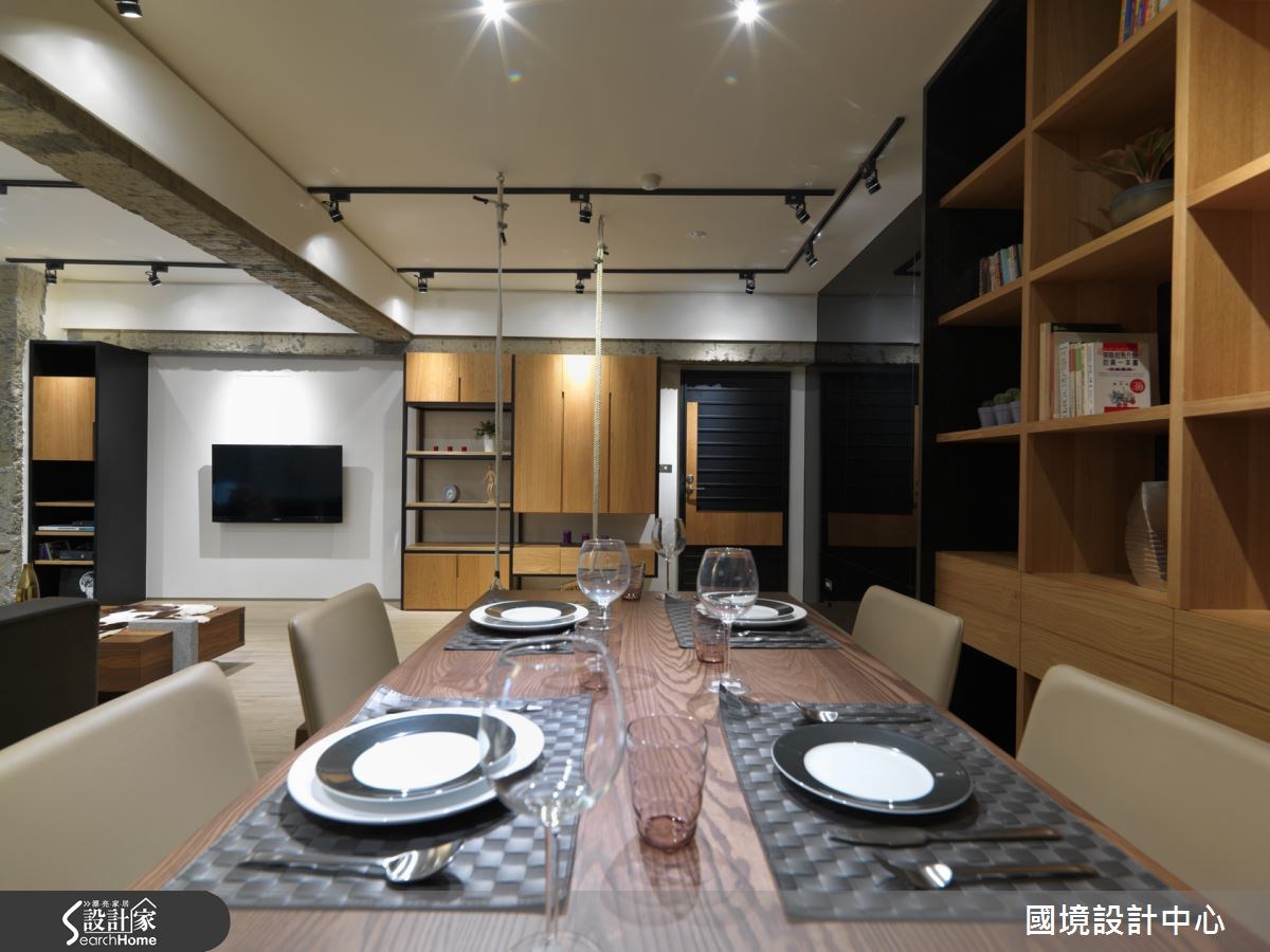 35坪老屋(16~30年)＿工業風案例圖片＿國境設計有限公司＿國境設計中心—自然之7