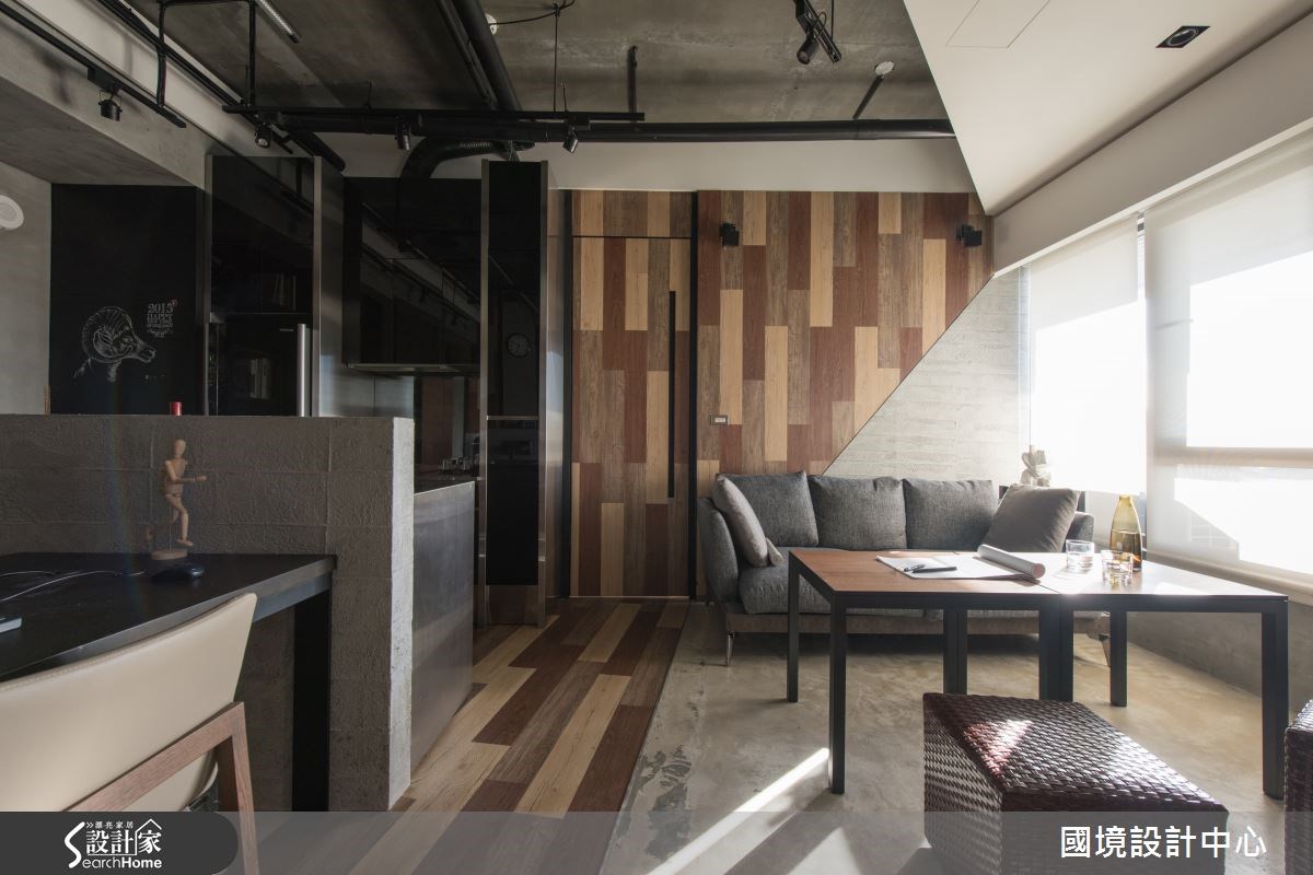 20坪新成屋(5年以下)＿工業風案例圖片＿國境設計有限公司＿國境設計中心—都峰苑-Home-Studio之3