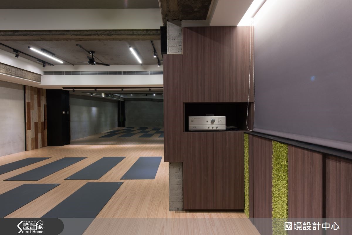 35坪＿工業風案例圖片＿國境設計有限公司＿國境設計中心—青堤瑜珈教室之32
