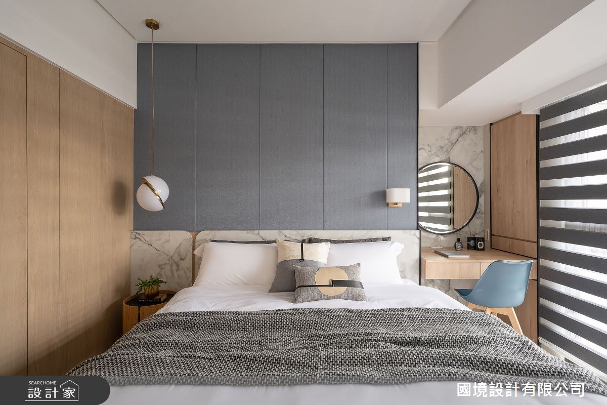 35坪中古屋(5~15年)＿現代風臥室案例圖片＿國境設計有限公司＿國境設計中心—圓與角的對話之18