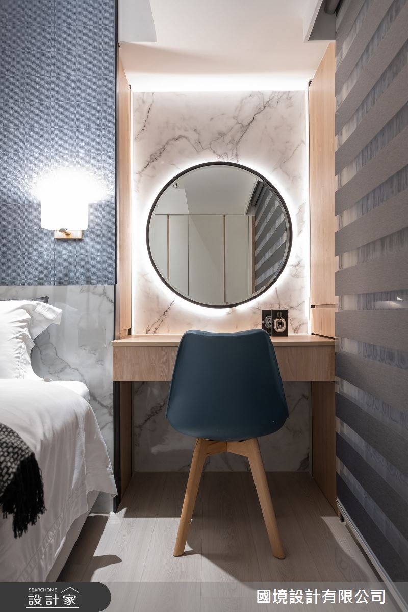 35坪中古屋(5~15年)＿現代風臥室案例圖片＿國境設計有限公司＿國境設計中心—圓與角的對話之19